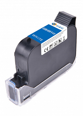 Совместимый картридж G&G GB-001WHITE (GB-001W) (42 мл., белый)