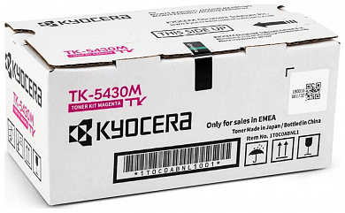 Оригинальный лазерный картридж Kyocera Mita TK-5430M (1T0C0ABNL1) (1250 стр., пурпурный)