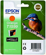 Оригинальный картридж Epson T1599 (C13T15994010) (850 стр., оранжевый)