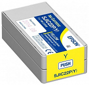 Оригинальный картридж Epson SJIC22P-Y (C33S020604) (32.6 мл., жёлтый)