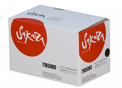 Совместимый картридж лазерный Sakura 71B50K0 (SA71B50K0) для Lexmark, черный, 3 000 стр.