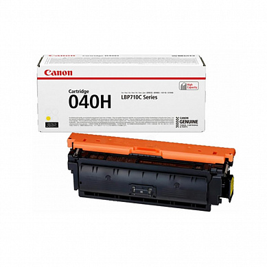 Оригинальный картридж Canon 040HY (0455C002) (10000 стр., жёлтый)