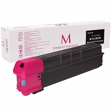 Оригинальный картридж Kyocera 1T02XNBNL0 (TK-8735M) (40000 стр., пурпурный)