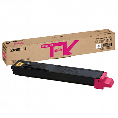 Оригинальный картридж Kyocera TK-8115M (1T02P3BNL0) (6000 стр., пурпурный)