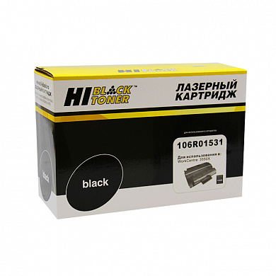 Совместимый лазерный картридж Hi-Black (HB-106R01531) 7050705 для Xerox WC 3550, черный, 11000 страниц