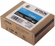 Оригинальный картридж Epson T5802 (C13T580200) (80 мл., голубой)
