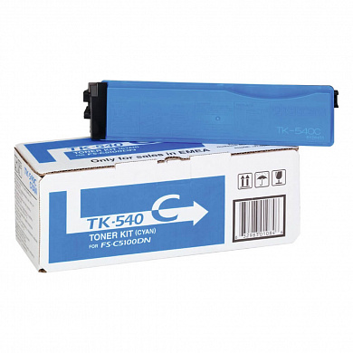 1T02HLCEU0 Тонер-картридж Kyocera TK-540C-НТВ-1 для FS-C5100DN голубой (4 000 стр.)