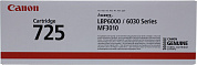 Оригинальный картридж Canon 3484B005-STARTER (Canon 725 / 3484B005) (1600 стр., черный)