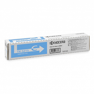 Оригинальный картридж Kyocera TK-5215C (1T02R6CNL0) (15000 стр., голубой)