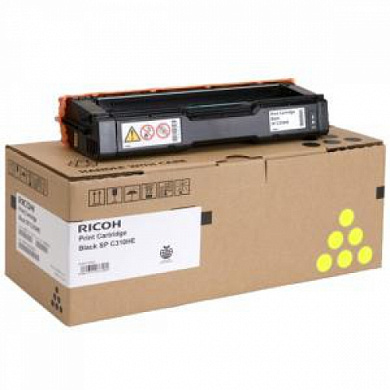 Оригинальный картридж Ricoh 407635 (C310HE) (6500 стр., жёлтый)