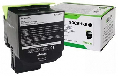 Оригинальный картридж Lexmark 80C8HKE (4000 стр., черный)