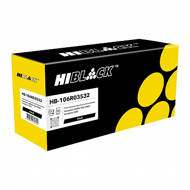 Совместимый лазерный картридж Hi-Black (HB-106R03532) 4100603184 для Xerox VersaLink C400/C405, черный, 10 500 страниц