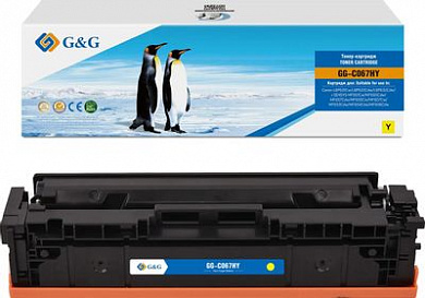 Совместимый картридж G&G GG-C067HY (2350 стр., жёлтый)