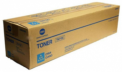 Оригинальный картридж Konica Minolta TN-713C (A9K8450) (33200 стр., голубой)