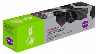 Картридж лазерный Cactus CS-TN217M TN-217M пурпурный (2300стр.) для Brother HL3230/DCP3550/MFC3770