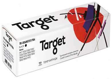 Тонер-картридж TARGET совместимый Xerox 006R01517 (TR-006R01517Bk)  Black для WC 7525/7530/7535/7545/7556/7830/7835/7855/7970/7830/7835/7845/7855/7970, 26k