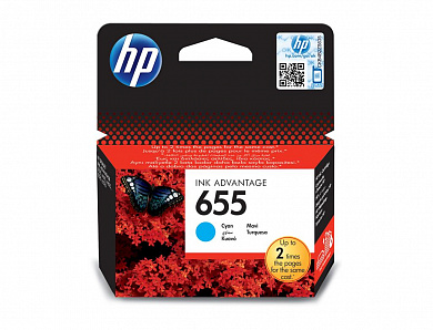 Оригинальный картридж HP CZ110AE (600 стр., голубой)