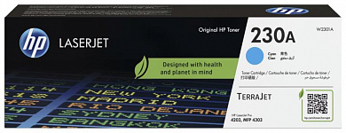 Оригинальный картридж HP W2301A (1800 стр., голубой)