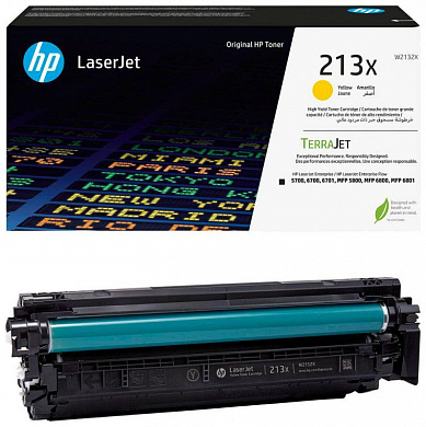 Оригинальный картридж HP W2132Y (6000 стр., жёлтый)