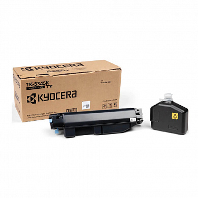 Оригинальный лазерный тонер-картридж Kyocera TK-5345K 1T02ZL0NL0 для Kyocera TASKalfa 352ci, черный, 17000 страниц