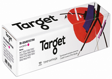 Тонер-картридж TARGET совместимый Xerox 006R01519 (TR-006R01519M)  Magenta для WC 7525/7530/7535/7545/7556/7830/7835/7855/7970/7830/7835/7845/7855/7970, 15k