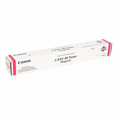 Оригинальный лазерный картридж Canon C-EXV49 M 8526B002 для Canon iR ADV C3320/ 3320i/ 3325i/ 3330i/ 3530i/ 3525i/ 3520i, пурпурный, 19000 страниц