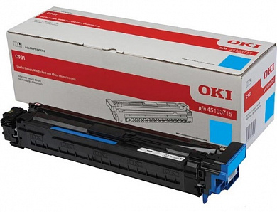 Оригинальный картридж OKI 45103715 (40000 стр., синий)