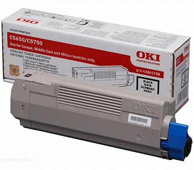 Тонер-картридж Oki C5650/5750 8K (black)