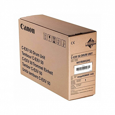 Оригинальный лазерный фотобарабан Canon C-EXV50 Drum 9437B002AA для Canon imageRUNNER 1435/ 1435i/ 1435iF, черный, 35500 страниц