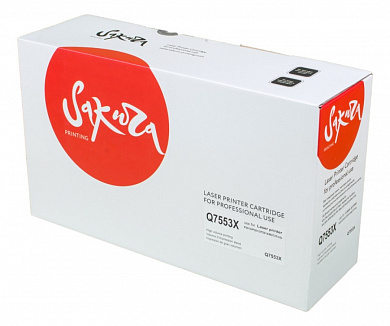 Совместимый картридж лазерный Sakura Q7553X (53X) (SAQ7553X) для HP, черный, 7 000 стр.