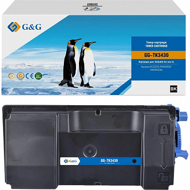 Тонер-картридж лазерный G&G GG-TK3430 (25000 стр., черный) для Kyocera ECOSYS PA5500X/MA5500ifx