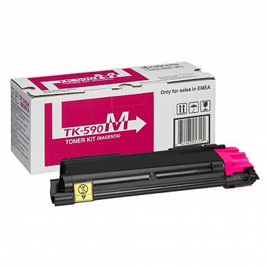 Оригинальный картридж Kyocera TK-590M (9896070012) (5000 стр., пурпурный)