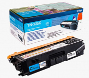Оригинальный картридж Brother TN-325C (3500 стр., голубой)