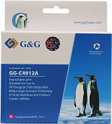 Совместимый картридж G&G GG-C4912A (72 мл., пурпурный)