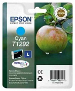 Оригинальный картридж Epson T1292 (C13T12924012) (460 стр., голубой)