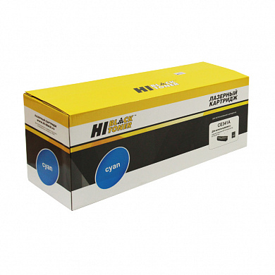 Совместимый лазерный картридж Hi-Black (HB-CE341A) 4629755 для HP CLJ Enterprise MFP M775dn/775f/775z, голубой, 16 000 страниц  