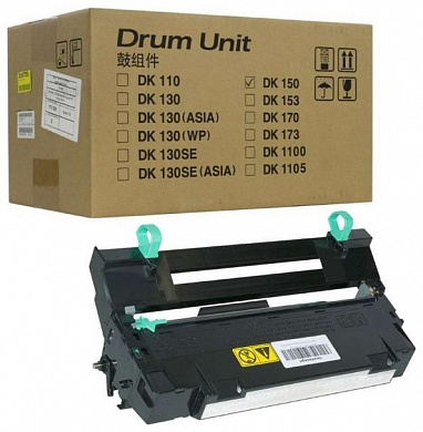 Оригинальный картридж Kyocera DK-150 (302H493011 / 302H493010) (100000 стр., черный)