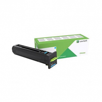 Оригинальный картридж Lexmark 82K5XCE (22000 стр., голубой)