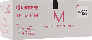 Оригинальный картридж Kyocera TK-5230M (1T02R9BNL0) (2200 стр., пурпурный)