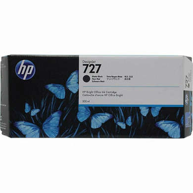 Оригинальный картридж HP C1Q12A (300 мл., черный (матовый))