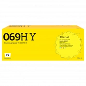 Совместимый картридж T2 TC-C069H Y (5500 стр., жёлтый)