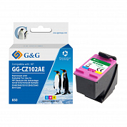 Совместимый картридж G&G GG-CZ102AE (18 мл., жёлтый, пурпурный, голубой)