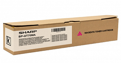 Оригинальный картридж Sharp BP-GT70MA (24000 стр., пурпурный)