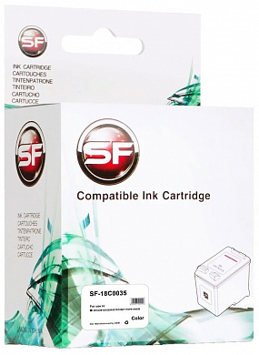 Совместимый струйный картридж SuperFine Lexmark 18C0035 Z812/Z818/X5250/5270/3350/7170/P915/6250 color №35 15 ml