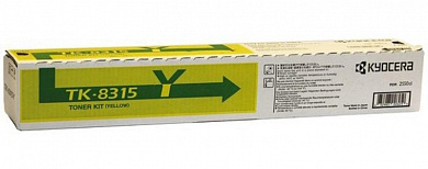 Оригинальный картридж Kyocera TK-8315Y (1T02MVANL0) (6000 стр., жёлтый)