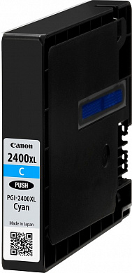 Оригинальный картридж Canon PGI-2400XLC (9274B001) (1755 стр., голубой)