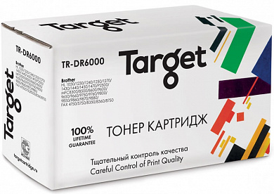 Совместимый лазерный драм-картридж TARGET TR-DR6000 для Brother 1030/1230/1240/1250/1270/1430/1440/1450/1470/P2500/MFC 8300/8500/8600/9600/9650/9660/9750/9760/9800/9850/9860/9870/9880/FAX 4750/5750/8350/8360/8750