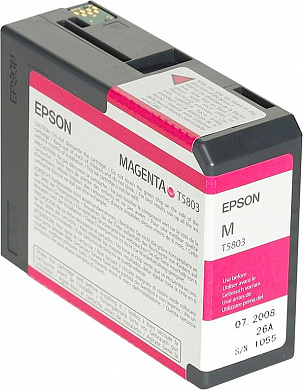 Оригинальный картридж Epson C13T580300 (80 мл., пурпурный)