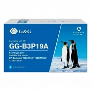 Совместимый картридж G&G GG-B3P19A (130 мл., голубой)