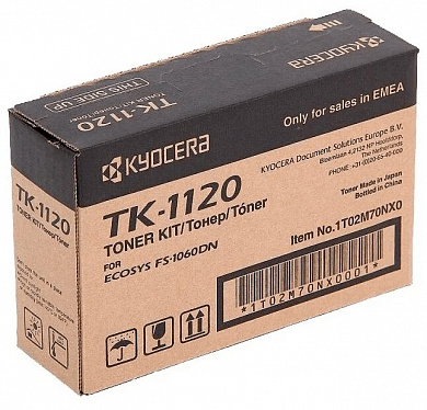 Оригинальный картридж Kyocera TK-1120 (1T02M70NX1) (3000 стр., черный)